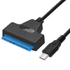 USB-C / Type-C 3.1 Male to SATA (15 Pin + 7 Pin) HDD Data Converter