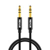 REXLIS 3629 3.5mm Male to Male Car Stereo Gold-plated Jack AUX Audio