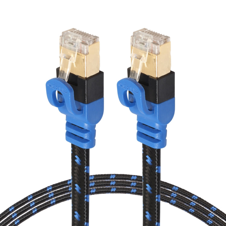 REXLIS CAT7-2 Gold-plated CAT7 Flat Ethernet 10 Gigabit Two-color