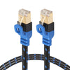 REXLIS CAT7-2 Gold-plated CAT7 Flat Ethernet 10 Gigabit Two-color