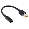 PD 100W 18.5-20V Square Plug to USB-C / Type-C Adapter Nylon Braid