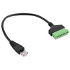RJ45 Male Plug to 8 Pin Pluggable Terminals Solder-free USB Connector Solderless Connection Adapter Cable, Length: 30cm, RJ45 Male