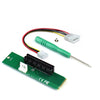 PCI-E 4X Female to NGFF M.2 M Key Male Adapter Converter Card with