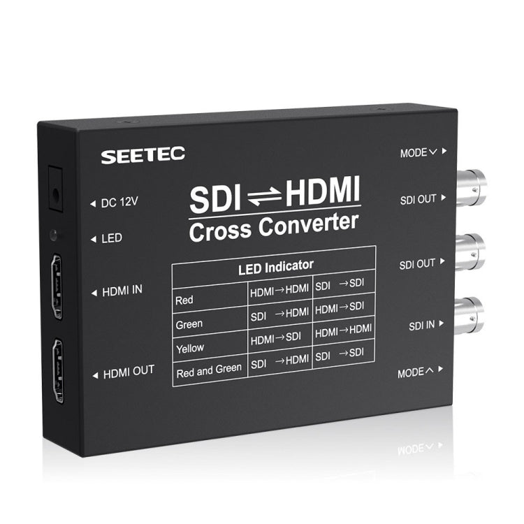 SEETEC 3 x SDI to 2 x HDMI Two-way Signal Translator Converter, 3 x SDI to 2 x HDMI