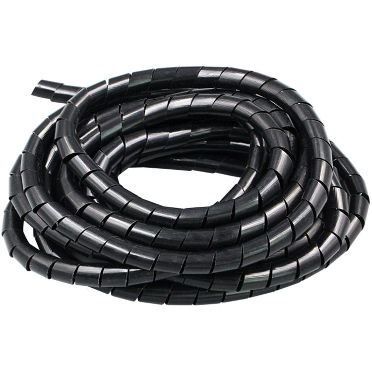 15m PE Spiral Pipes Wire Winding Organizer Tidy Tube