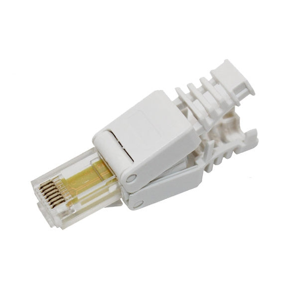 Tool-free Crimping RJ-45 Connector Modular Plug, Short Version UTP Cat6, Cat6