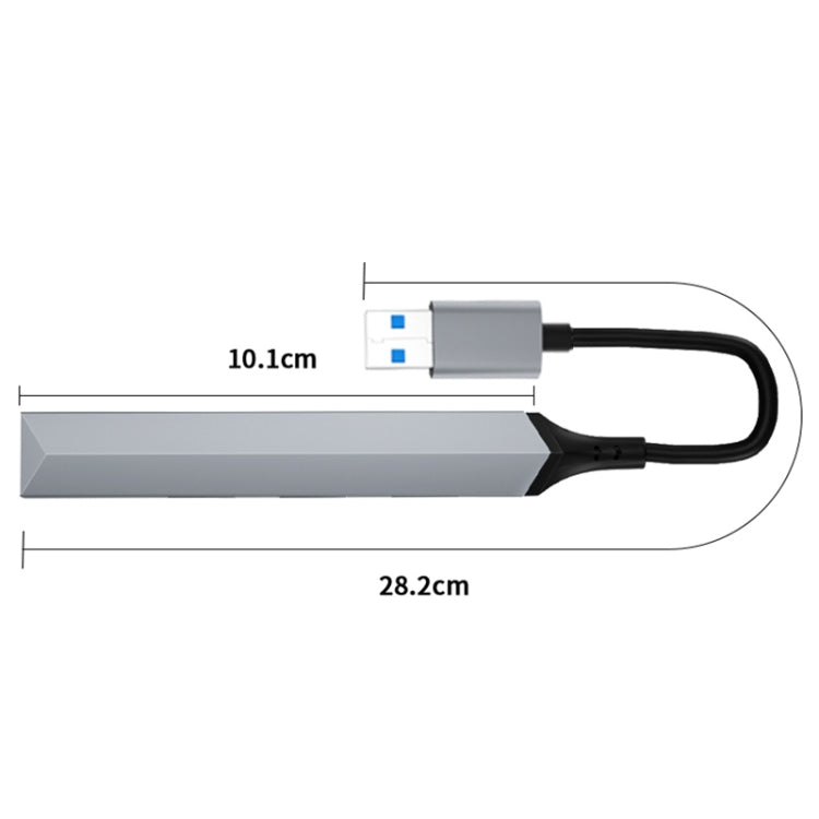 V253A 5 in 1 USB to USB Multifunctional Docking Station HUB Adapter, V253A
