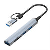 V253B 5 in 1 USB + USB-C/Type-C to USB Multifunctional Docking