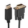 DP to VGA HD Converter Cable, Cable Length: 1.8m, DP to VGA