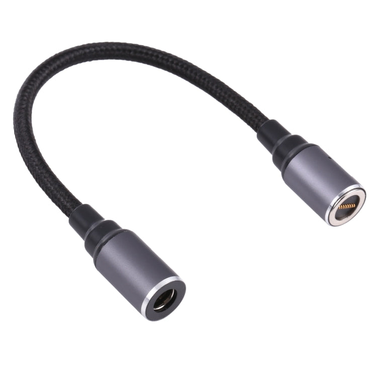 5.5 x 2.1mm Female to 8 Pin Magnetic DC Round Head Free Plug Charging