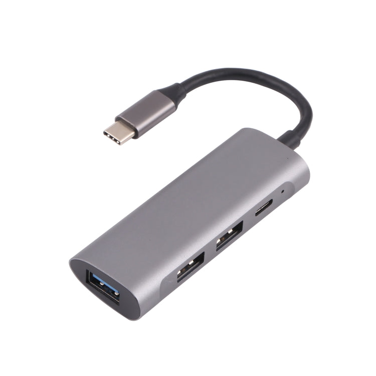 T-811 4 in 1 USB-C / Type-C to 3 USB 3.0 + USB-C / Type-C Ports HUB