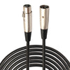 10m 3-Pin XLR Male to XLR Female MIC Shielded Cable Microphone Audio Cord, Length: 10m