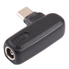 100W 5.5x1.7mm Female to USB-C/Type-C Male Plug Laptop Adapter Connector, 5.5x1.7mm