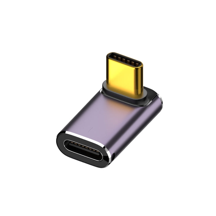 240W USB-C/Type-C Female to USB-C/Type-C Male 40Gbps Vertical Angle