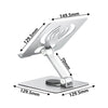L-13 Aluminum Alloy Foldable Rotating Laptop/Tablet Stand, L-13