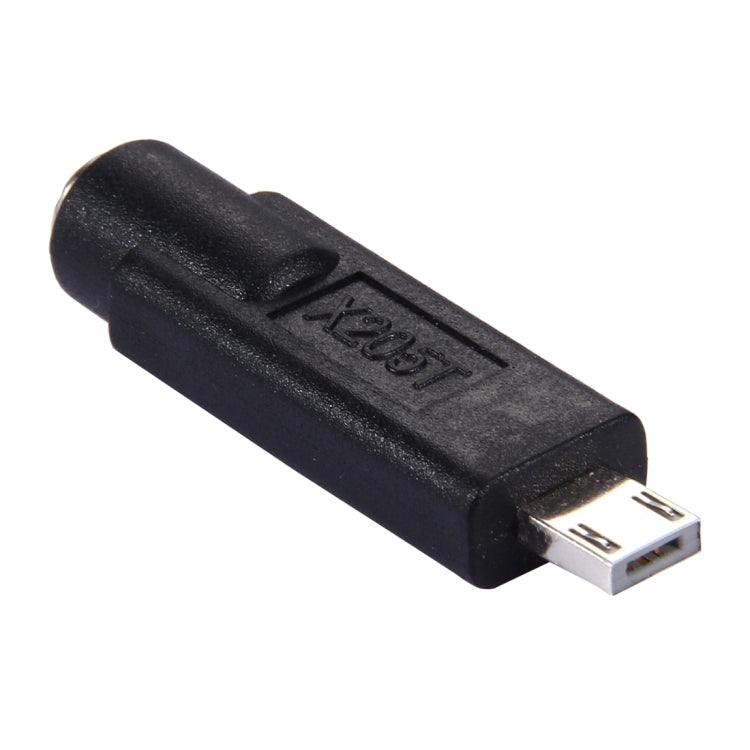 X205T Square Male to 5.5x2.1mm Female Interfaces Power Adapter for