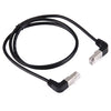 1m RJ45 Male Bent Upward to RJ45 Male Bent Upward Network LAN Cable, 1m Bent Upward to Bent Upward