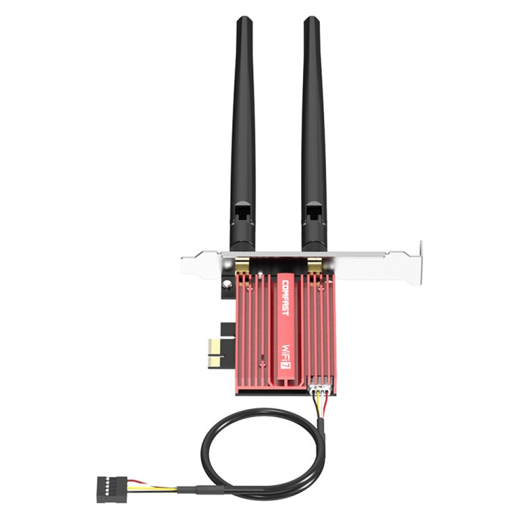 COMFAST CF-BE200 Pro 8774Mbps WiFi7 PCIE Wireless Network Adapter WiFi Receiver, CF-BE200 Pro
