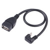 U-shaped Type-C Male to USB 2.0 Female OTG Data Cable, Type-C to USB 2.0