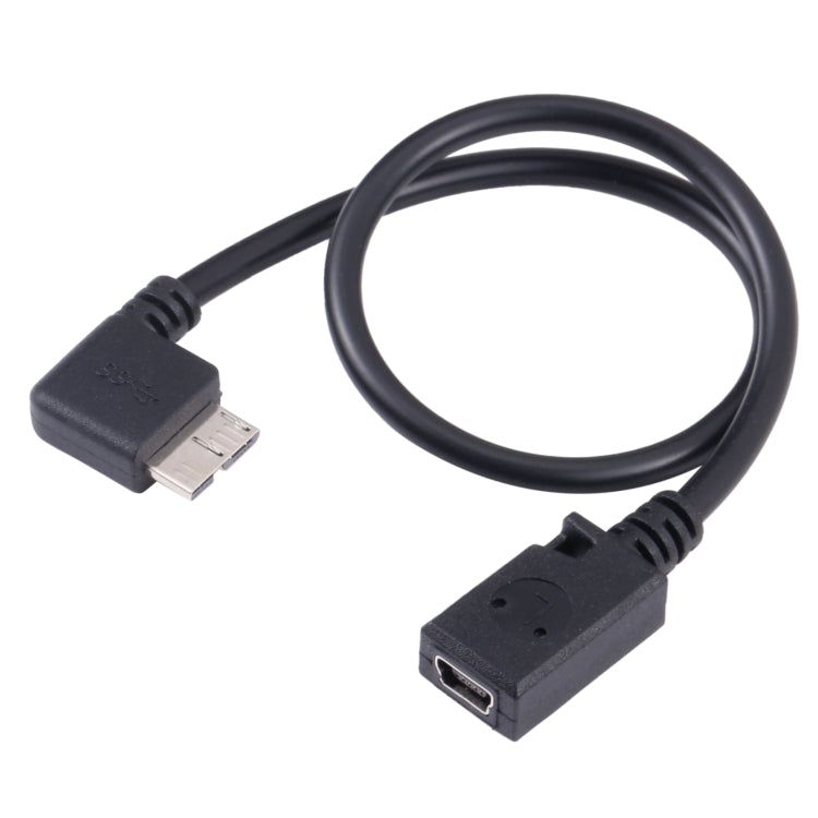 Mini USB Female to Micro-B 3.0 Male Data Charging Cable, Mini USB to Micro-B 3.0