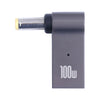 100W USB-C / Type-C Female to DC 5.5 x 2.5mm Male Computer Charging Adapter for Lenovo, Type-C Female to DC 5.5x2.5mm Male