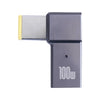 100W USB-C / Type-C Female to Big Square Computer Charging Adapter for Lenovo, Type-C Female to Big Square