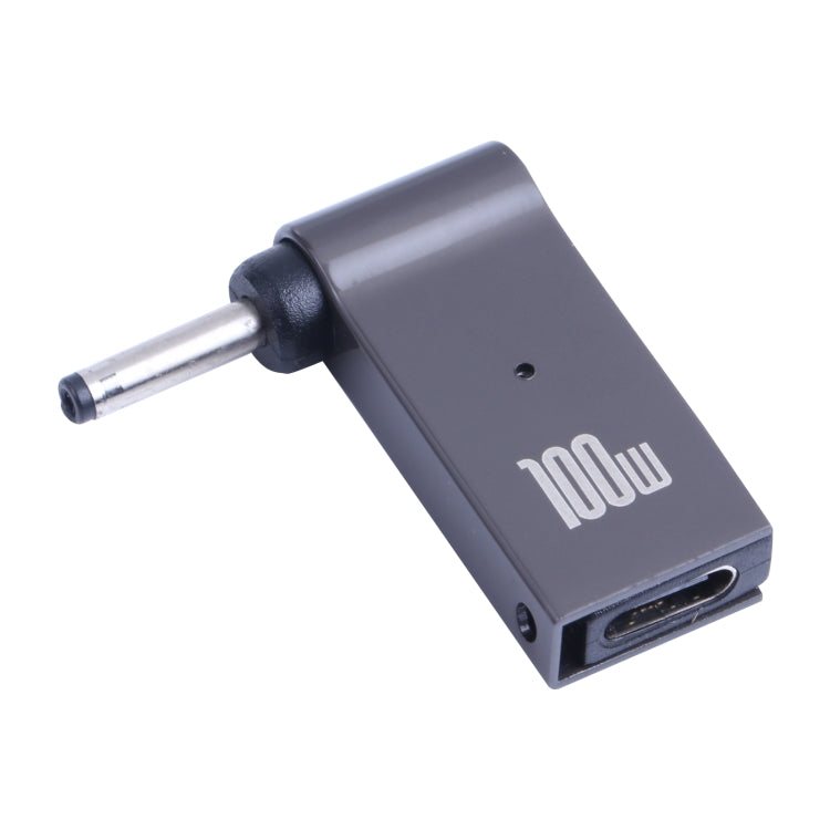 100W USB-C / Type-C Female to DC 3.0x1.1mm Male Computer Charging