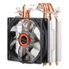CoolAge L400 DC 12V 1600PRM 40.5cfm Heatsink Hydraulic Bearing Cooling Fan CPU Cooling Fan for AMD Intel 775 1150 1156 1151, L400 (White), L400 (Red)