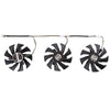 3 PCS Graphics Card Cooling Fan for Zotac GTX 1070-8GD5 X-OC, Diameter: 85mm, 0.5A Diameter: 9.5mm(3 PCS)