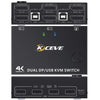 KC-KVM202DPA-USB2.0 DP 3DP+3DP KVM Switch, KC-KVM202DPA