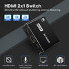 NK-W80 8K UHD HDMI 2X1 One-way Switch, NK-W80