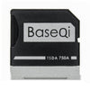 BASEQI Hidden Aluminum Alloy High Speed SD Card Case for Dell Precision M5510 Laptop, For Dell Precision M5510