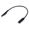 USB-C / Type-C Female to 6 Pin Male Laptop PD Fast Charging Cable for