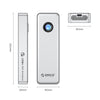 ORICO OUM2-U4-GY-BP 40Gbps M.2 SSD Enclosure with Type-C+USB Cable, OUM2-U4-GY-BP