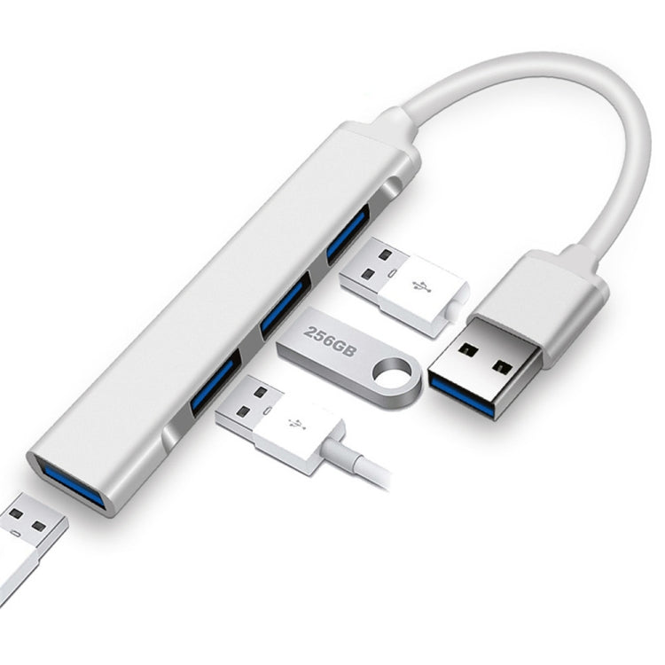 A809 USB 3.0 x 1 + USB 2.0 x 3 to USB 3.0 Multi-function Splitter HUB