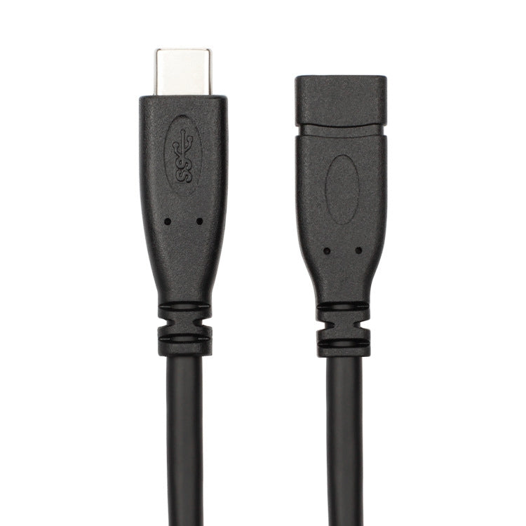 USB 3.1 Type-C / USB-C Male to Type-C / USB-C Female Gen2 Adapter Cable, Length: 50cm, Length: 50cm