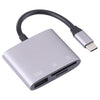 NK-3041 3 in 1 USB-C / Type-C Male to USB Female + SD / TF Card Slots