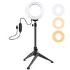 PULUZ 4.7 inch 12cm USB 3 Modes Dimmable LED Ring Vlogging