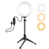 PULUZ 6.2 inch 16cm USB 3 Modes Dimmable LED Ring Vlogging