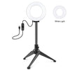 PULUZ 4.7 inch 12cm Ring Light + Desktop Tripod Selfie Stick Mount