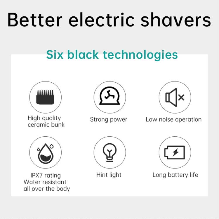 VGR V-203 Professional Pet Barber Electric Hair Clipper, V-203