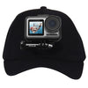 PULUZ Baseball Hat with J-Hook Buckle Mount & Screw for GoPro, DJI OSMO Action and Other Action Cameras, Baseball Hat Black Color, Baseball Hat Red Color, Baseball Hat Dark Blue Color