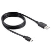 1m Mini 5pin USB Sync Data Charging Cable for Canon EOS 50D / 60D / 70D / 5D2 / 5D3, For Canon EOS 50D 1m