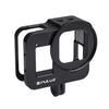 PULUZ Housing Shell CNC Aluminum Alloy Protective Cage with 52mm UV Lens for GoPro HERO8 Black, For HERO8 Black No Frame