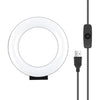 PULUZ 4.7 inch 12cm Curved Surface USB White Light LED Ring Selfie