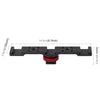 PULUZ Three-head Cold Shoe Bracket Mount