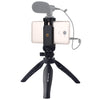 PULUZ Desk Plastic Tripod Mount with Phone Clamp & Adjusting Tripod