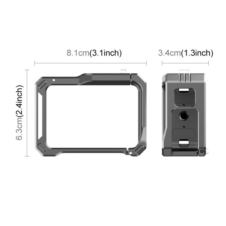 For GoPro HERO13 Black /12 Black /11 Black /10 Black /9 Black PULUZ Metal Camera Cage, For GoPro HERO13 Black /12 Black /11 Black /10 Black /9 Black