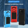 For Insta360 X5 PULUZ Silicone Protective Case with Lens Cover, Silicone Case with Lens Cover (Black), Silicone Case with Lens Cover (Blue), Silicone Case with Lens Cover (Red)