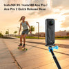 For Insta360 X5 / Ace Pro / Pro 2 PULUZ Aviation Aluminum Quick Release Base Adapter Bracket, Aluminum Quick Release Base